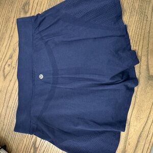 lululemon athletica Navy Performance Skort